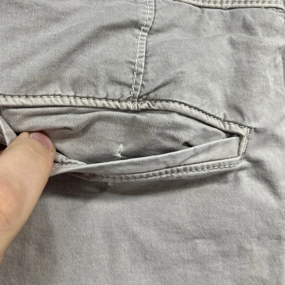 American Eagle Shorts Men 26 Khaki Gray Classic Next Level Flex Stretch Casual